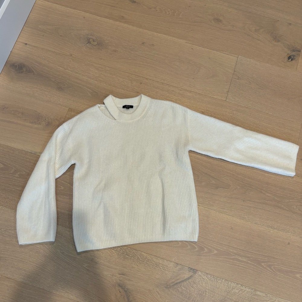Rails Alexa ribbed cutout sweater
